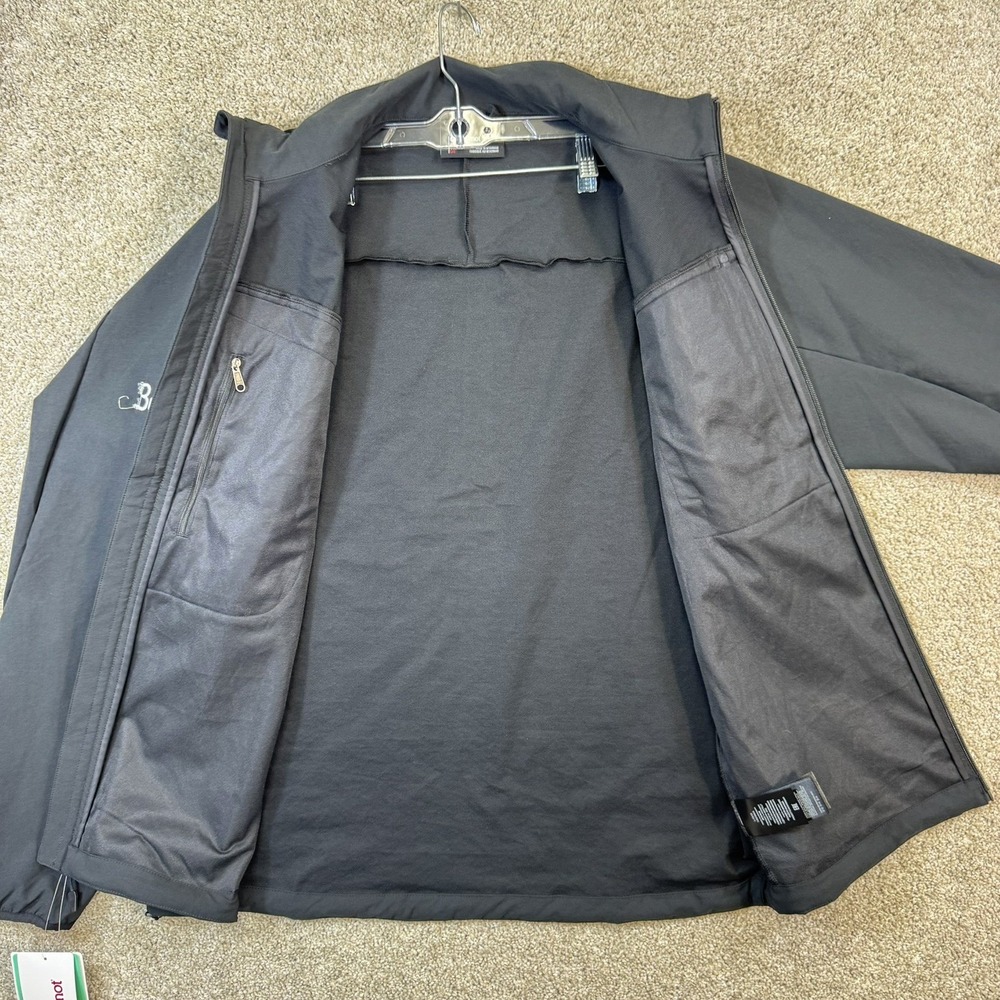 Marmot Mens Tempo Softshell Jacket Black Full Zip Beet.TV Logo L M16076-001 NWT - Picture 7 of 12